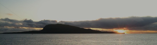 Faroese sunrise