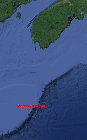 George's Canyon, Nova Scotia