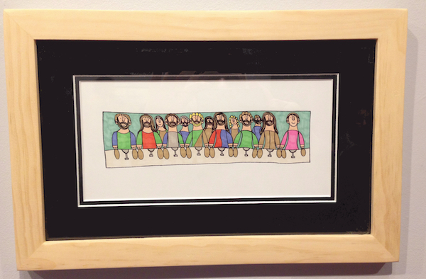 Gordon Mills Last Supper 600
