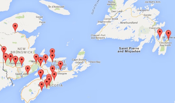 Little Free Libraries Map NS
